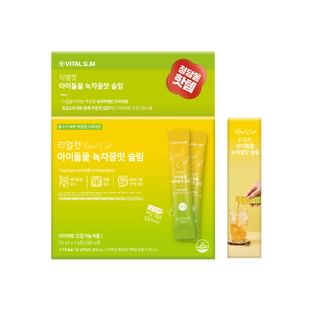 LACTIV - VITAL HEALTH Real Cut Idolmul Green Tea Honey Flavor Slim, 20ml x 14 sticks, 290 g, 8809524431695