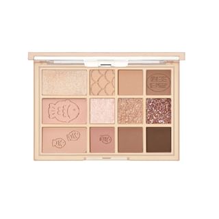 CLIO - Shade & Shadow Palette Soul Dessert Edition, #04 Original Red Bean, 177 g, 8809937595458