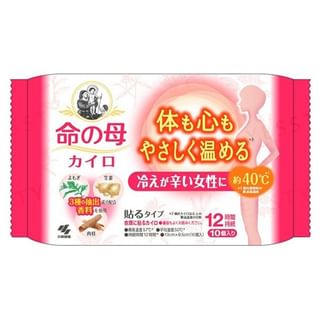 Kobayashi - Mother of Life Cairo Adhesive Body Warmer Patch For Women, 10 pcs, 180 g, 4901548603844