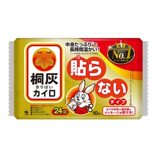 Kobayashi - Kiribai 24-Hour Warming Pack, 10 pcs, 180 g, 4901548603769