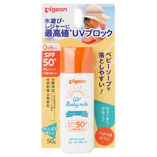 Pigeon - UV Baby Milk Waterproof SPF 50+ PA++++, 50g, 71 g, 4902508084703