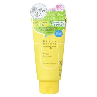 Meishoku Brilliant Colors - Keana Beaute Pore Cleansing Scrub Face Wash, Botanical - 120g, 144 g, 4902468360015