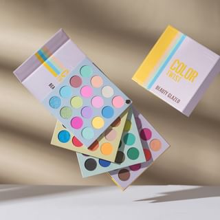 BEAUTY GLAZED - 64 Colour Twist Eyeshadow Palette, 64 Colours Palette - 76.8g, 219 g, 6970201940785