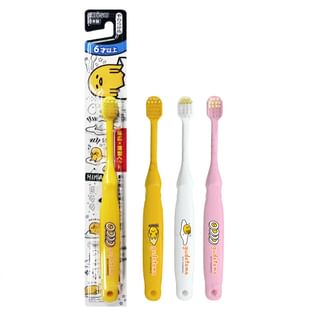 EBISU - Sanrio Gudetama Kids Toothbrush, 1 pc - Random Color, 14 g, 4901221863121