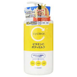 KUMANO COSME - Cyclear Vitamin C Body Milk, 400ml, 454 g, 4513574040571
