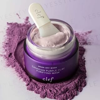 clef - Canadian Purple Clay Purifying Mask, 100g, 240 g, 9556839900260