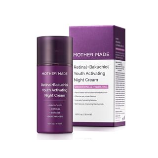 MOTHER MADE - Retinal+Bakuchiol Youth Activating Night Cream, 30ml, 80 g, 8809380062019