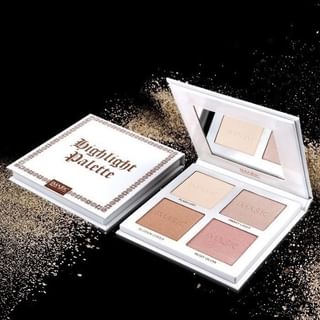 IMAGIC - 4 Colour Highlighter Palette, Highlighter Palette - 18g, 100 g, 
