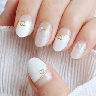 Lunacaca - Millennium Promise Nail Art Stickers, 24 pcs, 10 g, 4892024001019