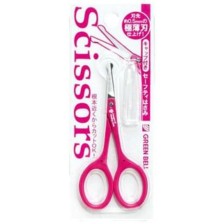 Green Bell - Safety Scissors With Cap, 1 pc, 11 g, 4972525534604