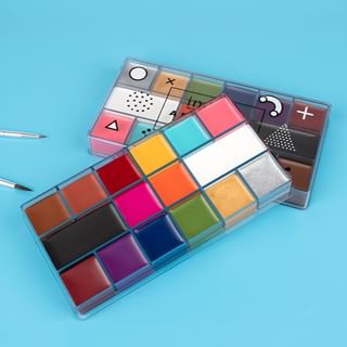 IMAGIC - 16 Colour Face & Body Painting Palette, Painting Palette - 108g, 214 g, 6970855701688