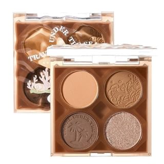 xixi - 4 Shades Eyeshadow Palette - Dream of the Sea, #1, 80 g, 6970100676426