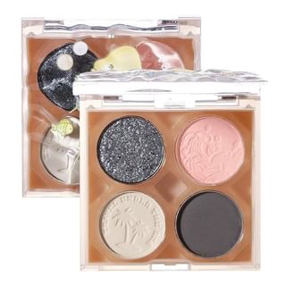 xixi - 4 Shades Eyeshadow Palette - Lush Island, #5, 80 g, 6970100676426