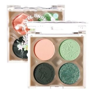 xixi - 4 Shades Eyeshadow Palette - Forest, #6, 40 g, 6970100676426