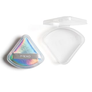 MEKO - Fluffy Fan-Shaped Foundation Puff With Box, 1 pc, 50 g, 4712862912136