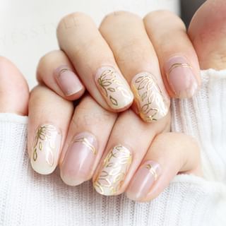 Lunacaca - Dream Flowering Season Nail Art Stickers, 24 pcs, 10 g, 4892024001033