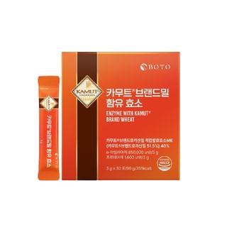 BOTO - Enzyme With Kamut Brand Wheat, 3g x 30 sticks, 230 g, 8809240246610