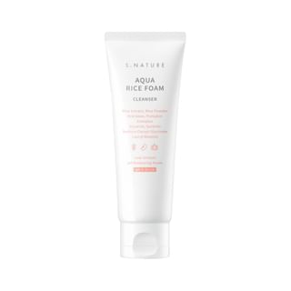 S.NATURE - Aqua Rice Foam Cleanser Jumbo, 160ml, 400 g, 8809506310680