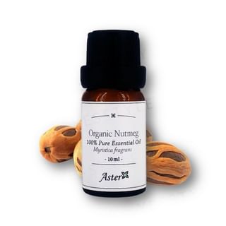 Aster Aroma - Organic Nutmeg Essential Oil, 10ml, 54 g, 489020770010
