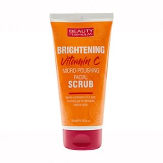 Beauty Formulas - Brightening Vitamin C Micro-Polishing Facial Scrub, 150ml, 180 g, 5012251013369