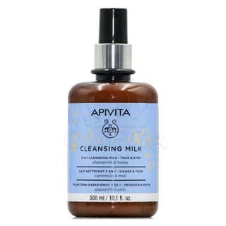 APIVITA - 3 In 1 Cleansing Milk Chamomile & Honey, 300ml, 360 g, 5201279098711