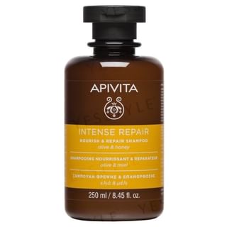 APIVITA - Intense Repair Nourish & Repair Shampoo Olive & Honey, 250ml, 300 g, 5201279086244