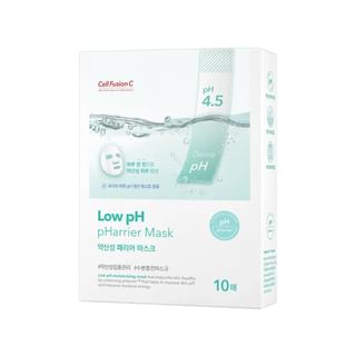 Cell Fusion C - Low Ph pHarrier Mask Set, 25ml x 10 sheets, 600 g, 8809694622305