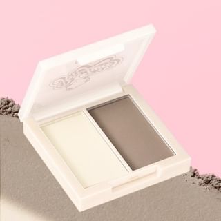 POPJUICE - 2 in 1 Contour & Highlight Palette, BB01 Milk Brownie - 8g, 50 g, 6941845829385
