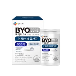 CJwellcare - BYOCORE Healthy Live Probiotics 50 Billion, 450mg x 60 capsules, 27 g, 8801392023804