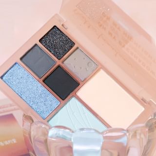 xixi - Sunlight Warm 7 Shades Eyeshadow Palette - Seascape Palette, #03, 80 g, 6970100676525