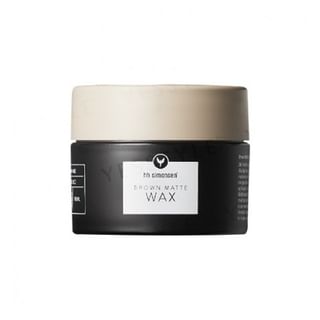 hh simonsen - Brown Matte Clay Hair Wax, 90ml, 140 g, 5713052000915