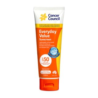 Cancer Council - Everyday Value Sunscreen SPF 50, 250ml, 300 g, 9321299301014