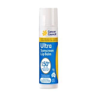 Cancer Council - Ultra Lip Balm SPF 50+, 4g, 30 g, 9321299300659