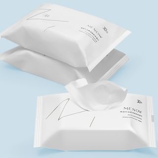 MENOW - Avocado Makeup Remover Wipes (30 pcs), 30pcs / pack, 100 g, 6976763160227