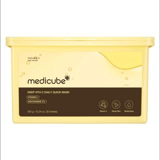 medicube - Deep Vita C Daily Quick Mask, 30 sheets, 520 g, 8809982769941