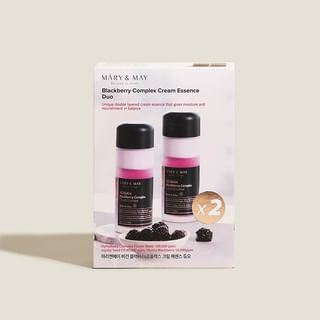 Mary&May - Vegan Blackberry Complex Cream Essence Duo Set, 2 pcs, 729 g, 8809670682545