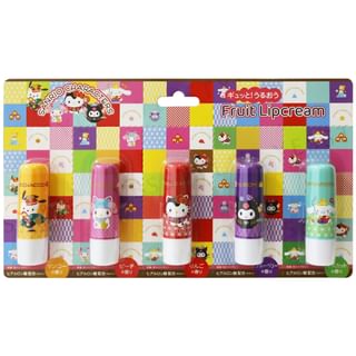 Pieras - Sanrio Fruit Lip Cream Set, 5 pcs, 120 g, 4966680248919