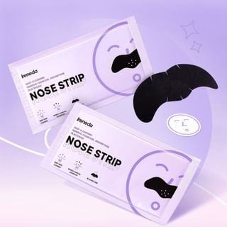 IRENEDA - Deep Cleansing Bamboo Charcoal Absorption Blackhead Nose Strip (10pcs), BK01# (10pcs), 30 g, 