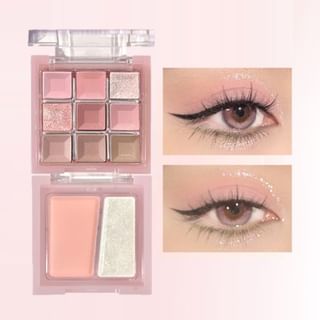 GOGO TALES - Glaze Dream Powder Palette - 01, #G01 Spring Colored Vermilion, 100 g, 6955416237523