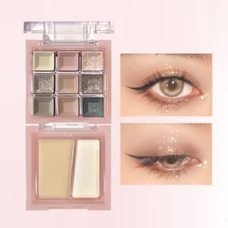 GOGO TALES - Glaze Dream Powder Palette - 02, #G02 Dusk Earth Secret Realm, 100 g, 6955416237530
