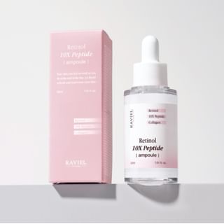 RAVIEL - Retinol 10X Peptide Ampoule, 30ml, 70 g, 8809831101335