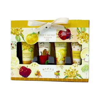 HONYARADOH - Osmanthus Hand & Nail Cream Set, 10g x 4, 85 g, 4991936884962