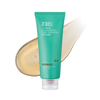 acwell - Licorice pH Balancing Pore Cleansing Gel Foam, 160ml, 450 g, 8809977270063