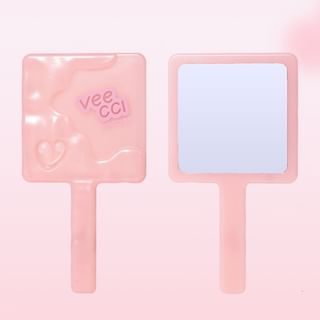 VEECCI - Portable Hand Mirror, Pink - 1pc, 80 g, 6931354005158