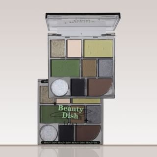 biya - Playful 9-Colors Eyeshadow Palette, 103# Bramble Green - 10.5g, 70 g, 6970889081077