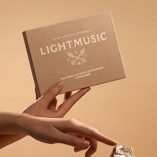 Light Music - Moisturizing And Firming Platinum Mask Set (7 pcs), 25ml x 7pcs, 250 g, 6937807015941