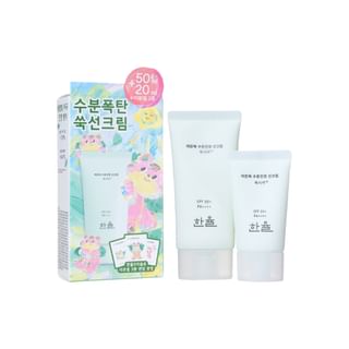 HANYUL - Pure Artemisia Hydrating Sun Cream Special Set Yislow Edition, 3 pcs, 110 g, 8809925158924