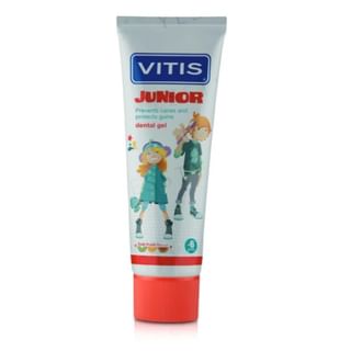 VITIS - Junior Dental Gel Tutti Frutti, 75ml, 130 g, 8427426052765
