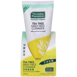 Thursday Plantation - Tea Tree Daily Face Cleanser, 200ml, 11 g, 9312146006985