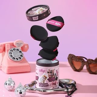 lishu - Sweet Cool Series Air Cushion Powder Puff Set, Air Cushion Powder Puff Set (4pcs), 40 g, 6974297721716